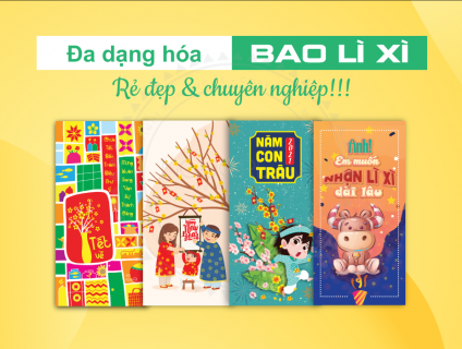 Chỉ 300đ Cái, Chuyên Sỉ Bao Lì Xì, Giá Xưởng, Rẻ Nhất Sài Gòn