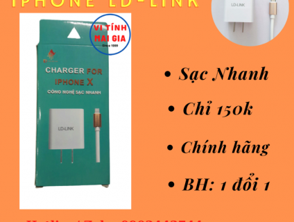 Sạc Nhanh Iphone LD - Link Chính Hãng Bảo Hành 1 Năm