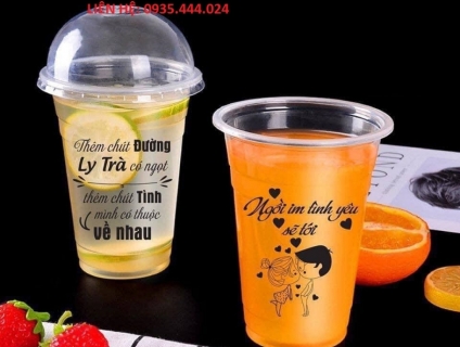 In ly trà sữa, cà phê giá rẻ Đà Nẵng