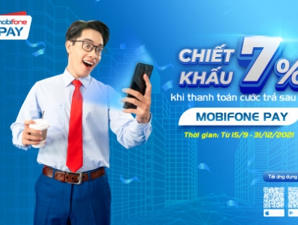 Thanh toán cước trả sau dễ dàng, nhận chiết khấu cực đã