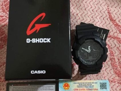 Đồng hồ G-Shock GA-100-1A1HDR - CHÍNH HÃNG - BH 5 NĂM (MỚI)