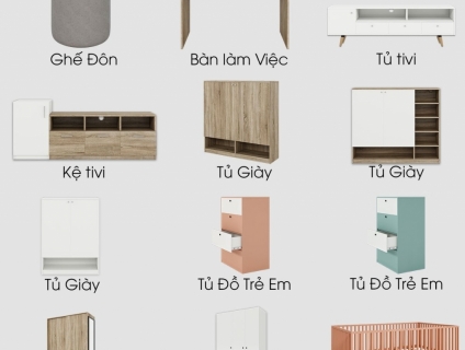 Bán nội thất gỗ công nghiệp cao cấp giá tốt nhất sài thành