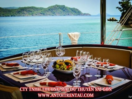 [ Sài Gòn ] Ăn tối trên tàu giá rẻ - nhiều khuyến mãi hấp dẫn nhất