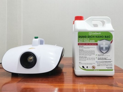 Dung dịch nano bạc chuyên dùng cho máy tạo khói (5 lít)