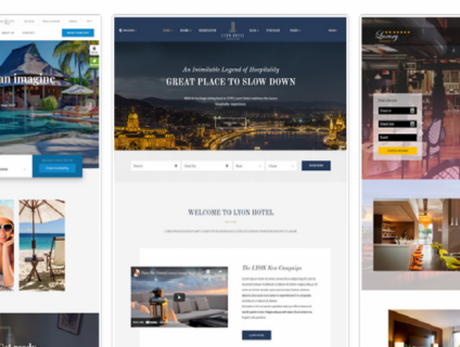 Thiết kế website khách sạn chuyên nghiệp
