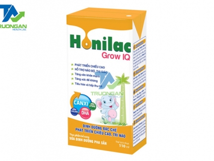 HONILAC GROW IQ – Bí quyết nuôi con lớn nhanh như thổi của mẹ Việt