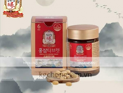 Xoá tan căng thẳng, mệt mỏi với viên hồng sâm KGC Powder Table