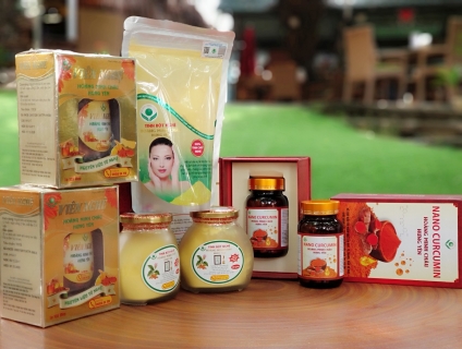 tinh bột nghệ hoàng minh châu hưng yên tại tp HCM