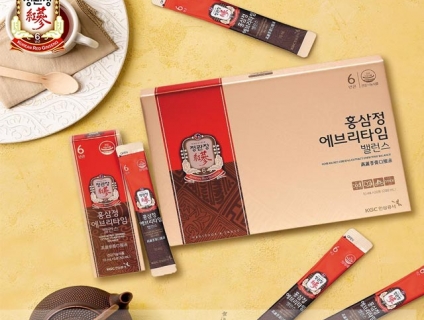 Nước hồng sâm Everytime – Thức uống bổ dưỡng cho sức khoẻ