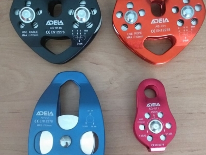 Ròng rọc PULY đu dây leo núi, trượt dây đu