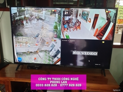 lắp đặt camera nhà anh khách hàng ở Thôn 9 Lộc Nam Bảo Lâm