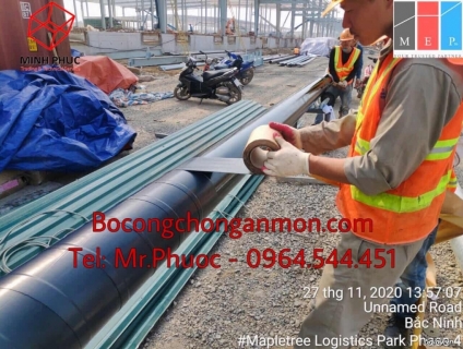 Băng quấn bitum Premcote Anh Quốc cho ống chôn ngầm