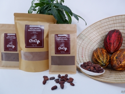 Mua cacao nguyên chất pha chế tại CHOCOFAM