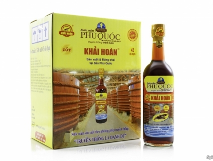 Nước mắm phú quốc Khải Hoàn 43 độ đạm