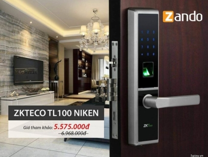 ZKTECO TL100 NIKEN | KHOÁ CỬA ĐIỆN TỪ THÔNG MINH CHO CĂN HỘ VÀ DOANH N