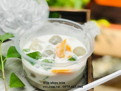 Hộp Nhựa Tròn Đựng Thực Phẩm Nóng Microware