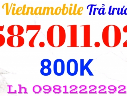 Bán sim 0587.011.022 sim trả trước