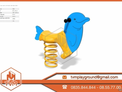 Thú nhún lò xo ngoài trời cao cấp