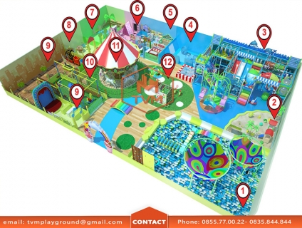 Thiết kế khu vui chơi trẻ em uy tín chất lượng