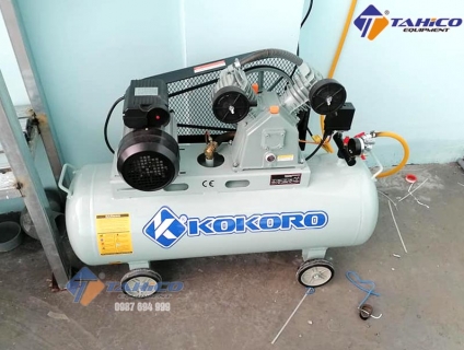 Máy nén khí dây đai 3hp Kokoro -hcm