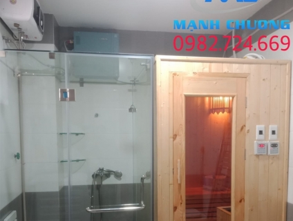 Phòng xông hơi đá muối Himalaya gia đình