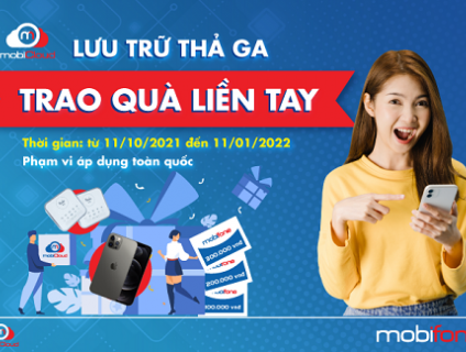 MobiFone ra mắt mobiCloud: Lưu trữ thả ga - Trao quà liền tay