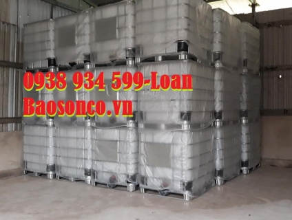 Tank nhựa 1000 lít,bồn nhựa ibc 1000 lít