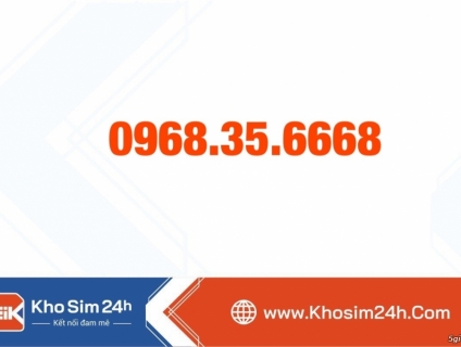 Bán sim: 0968.35.6668 - Khosim24h - www.khosim24h.com