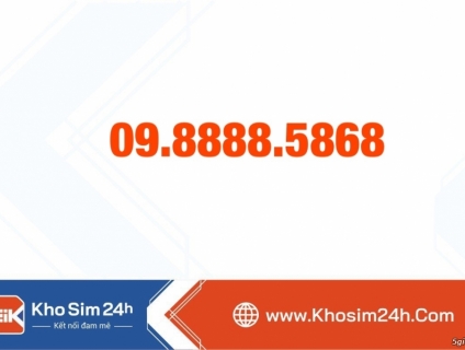 Bán sim: 09.8888.5868 - Khosim24h - www.khosim24h