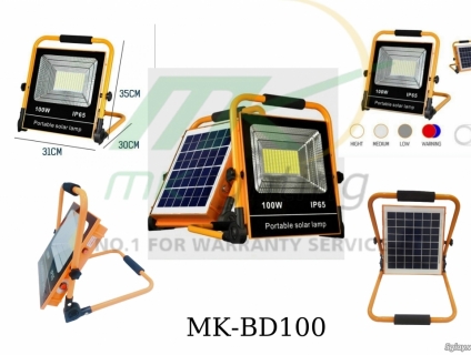 Đèn pha NLMT xách tay 100W MK-BD100