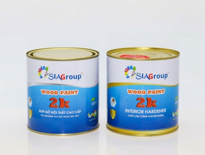 Sơn PU Siêu bóng Acrylic ASIA 2K mã AS9011B