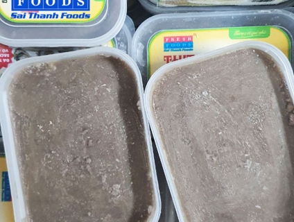 Cần bán sỉ thịt cua đồng xay đã lọc sạch bã tiện lợi nhanh chóng