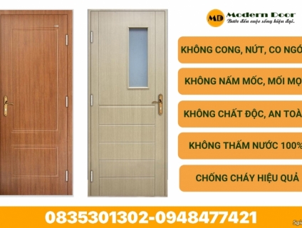 Cửa nhựa vân gỗ – Những câu hỏi thường gặp về cửa vân gỗ ABS!