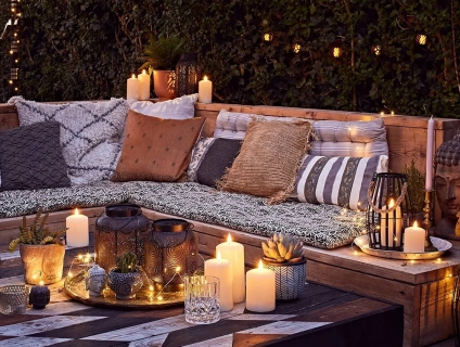 Ý tưởng trang trí nội thất phòng khách tuyệt đẹp vào mùa thu