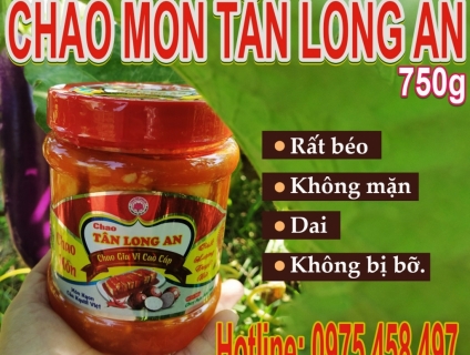Chao Tân Long An đặc sản ăn là ghiền 1 hủ cũng giao