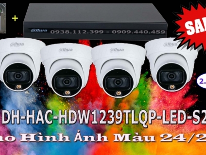 Trọn Bộ 4 Camera Quan Sát Có Màu Ban Đêm Giá Rẻ