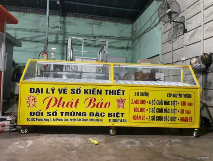 Xưởng sản xuất tủ bán vé số, giá rẻ tại TP HCM