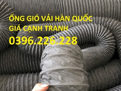 Chuyên sỉ lẻ toàn quốc ống gió mềm vải bạt lõi thép phi 150 thông gió