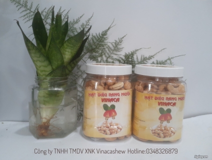 Hạt điều rang muối tách vỏ của Vinaca