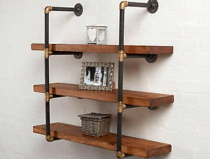 SALE KỆ ỐNG NƯỚC DECOR QUÁN COFFEE, PHÒNG, SHOP THỜI TRANG