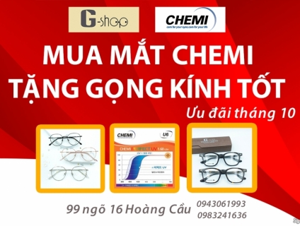 G-shop Chuyên kính thời trang, gọng kính cận Tốt nhất Toàn Quốc