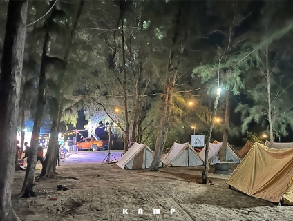 Dịch vụ Setup cắm trại hồ Trị An