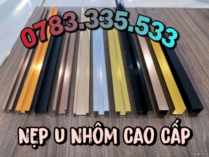 Nẹp U nhôm cao cấp đà nẵng