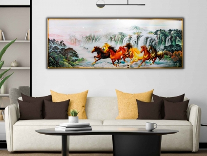 Mua Tranh Đính Pha Lê Tráng Gương Mã Đáo Thành Công Tại Quận 5