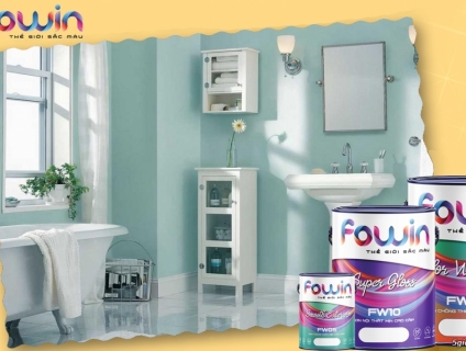 SƠN NƯỚC FOWIN  SẢN PHẨM ĐỘC QUYỀN CỦA CÔNG TY CP ĐT TÂN HOÀNG NGỌC.