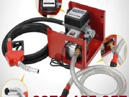 Bộ bơm xăng dầu ETM-60A,bộ bơm dầu mini ETM60A,bộ bơm dầu kèm đồng hồ
