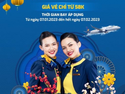 Vietravel Airlines mở bán vé Tết Quý Mão 2023