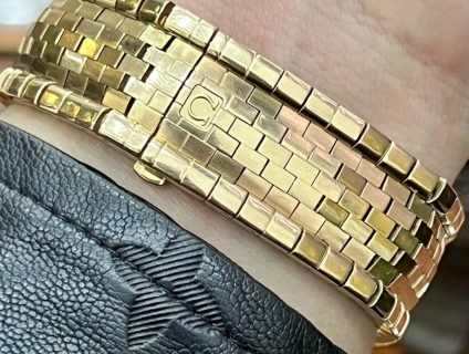 Omega De Ville Co-Axial Automatic Chronometer 18k 413.30.00 vảy rồng