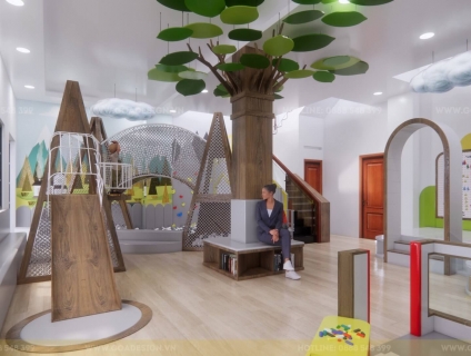 Mô Hình Khu Vui Chơi Kết Hợp Phòng Khám Bệnh