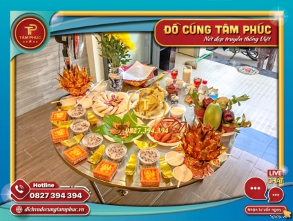 Mân cúng về nhà mới